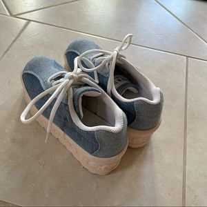 vintage platform sneakers